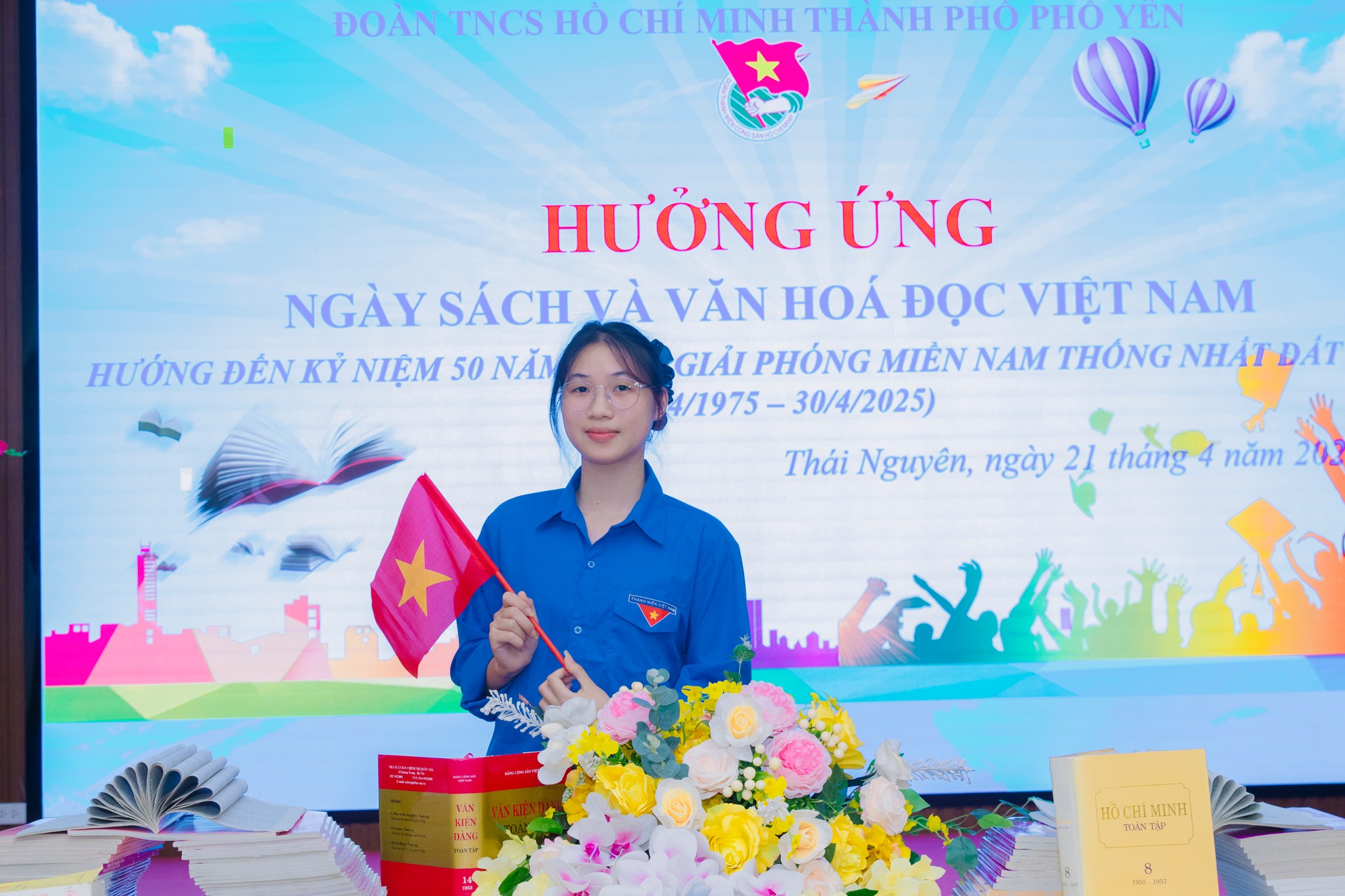 [TUỔI TRẺ IETC] HƯỞNG ỨNG NGÀY SÁCH VÀ VĂN HOÁ ĐỌC VIỆT NAM NĂM 2025 CẤP THÀNH PHỐ, HƯỚNG ĐẾN CHÀO MỪNG KỶ NIỆM 50 NĂM NGÀY GIẢI PHÓNG MIỀN NAM (30/4/1975-20/4/2025):